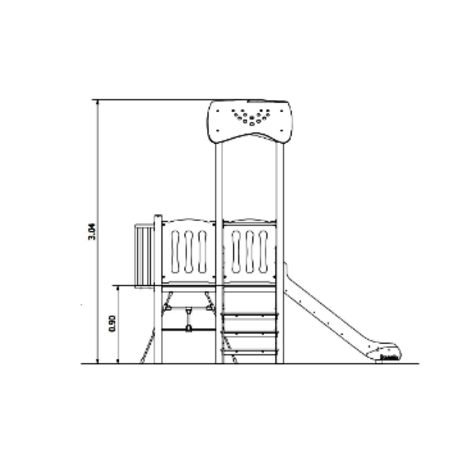 Children's playground element 'MBG-362/P11114'