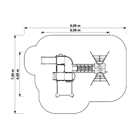 Kinderspielplatzelement 'MBG-372/P1152'