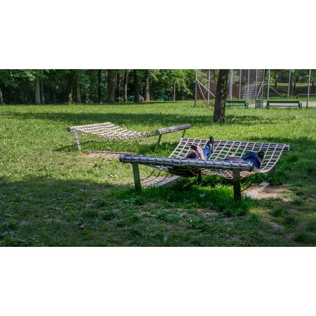 Metal deck chair 'STF/21-45-01/MDL'