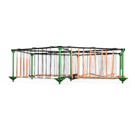 Kinderspielplatzelement 'Seilpark_MBG-380/P7102'