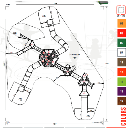 Children's playground element 'MBG-1034/CT 30-5002-T01'