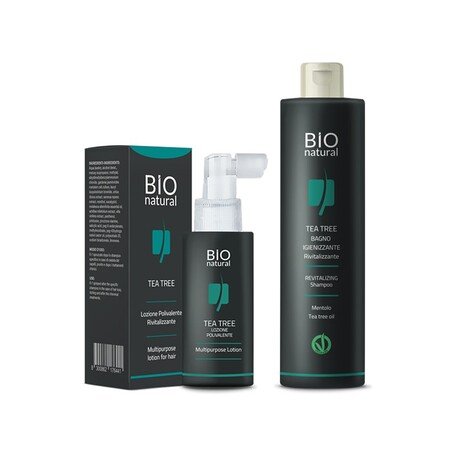 ‘Rebitalia’ Bio Natural Tea Tree Shampoo gaivinantis šampūnas su arbatmedžiu 250ml