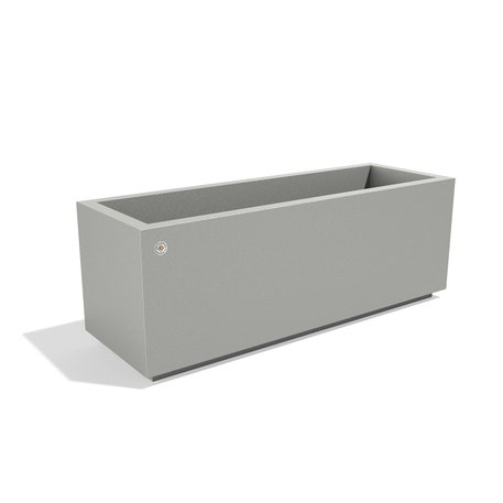 Metalinis lauko vazonas, gėlinė 'Premium / 110x37xH/40cm / BS-401'