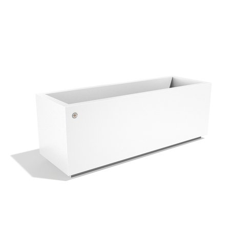 Metalinis lauko vazonas, gėlinė 'Premium / 110x37xH/40cm / BS-401'