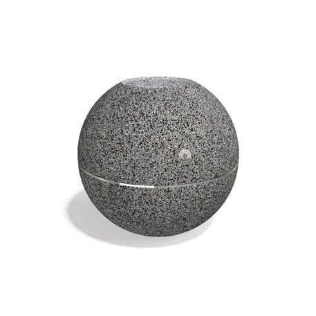 Apvalus betoninis terrazo vazonas (gėlinė) 'Premium / Ø50xH/46,5cm / BS-374'