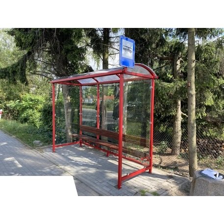 Autobusų stotelės laukimo paviljonas 'KROKUS I / 315cm'