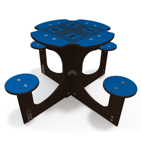 Žaidimų stalas su suolais vaikų aikštelėms 'MO_TA-6007-14'