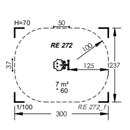 Spyruokliukas vaikų žaidimų aikštelėms 'MBG-1060_RE 272-02'