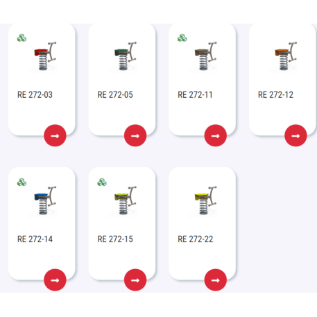 Spyruokliukas vaikų žaidimų aikštelėms 'MBG-1060_RE 272-02'