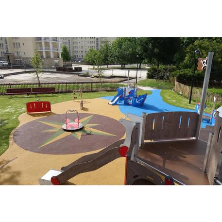  Vaikų žaidimo aikštelės kompleksas, kolekcija 'Piratų laivas / MBG-1175_CI 06-1002-T01'