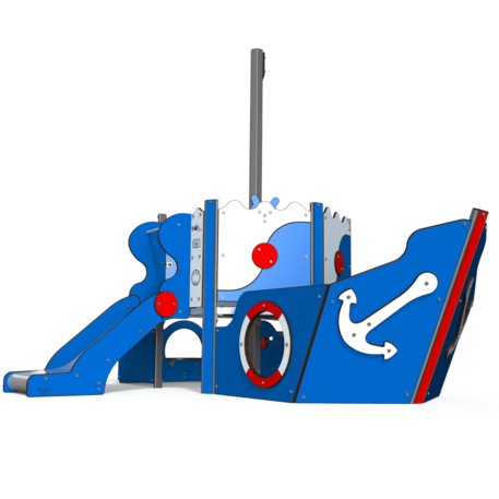  Vaikų žaidimo aikštelės kompleksas, kolekcija 'Piratų laivas / MBG-1175_CI 06-1002-T01'