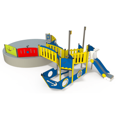  Vaikų žaidimo aikštelės kompleksas, kolekcija 'Piratų laivas / MBG-1196_CI 09-2007-Q99'