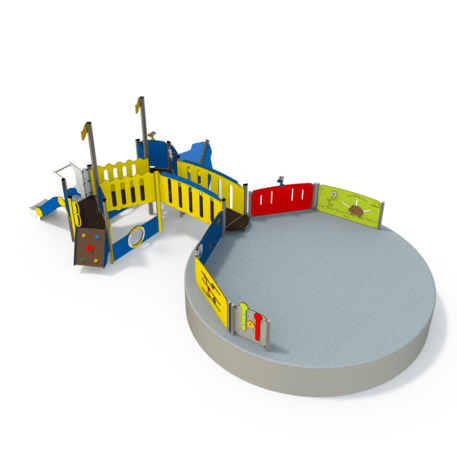  Vaikų žaidimo aikštelės kompleksas, kolekcija 'Piratų laivas / MBG-1196_CI 09-2007-Q99'