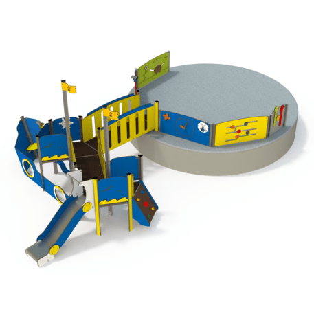  Vaikų žaidimo aikštelės kompleksas, kolekcija 'Piratų laivas / MBG-1196_CI 09-2007-Q99'