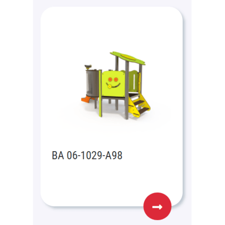 Vaikų žaidimų aikštelių įranga Baby linija – mažiesiems 'MBG-2068_BA 06-1029-A99'