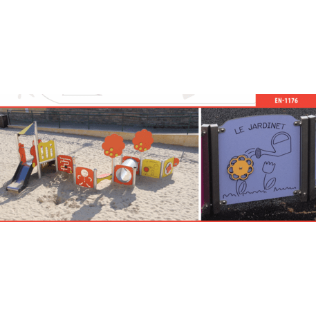 Vaikų žaidimų aikštelių įranga Baby linija – mažiesiems 'MBG-2068_BA 06-1029-A99'