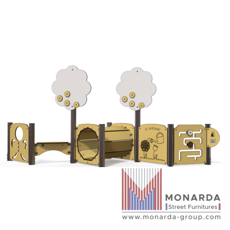 Vaikų žaidimų aikštelių įranga Baby linija – mažiesiems 'MBG-2072_BA 06-1031-A99'