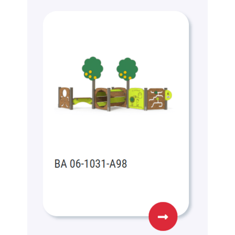 Vaikų žaidimų aikštelių įranga Baby linija – mažiesiems 'MBG-2072_BA 06-1031-A99'