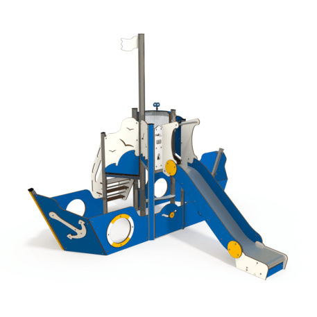  Vaikų žaidimo aikštelės kompleksas, kolekcija 'Piratų laivas / MBG-1198_CI 12-1001-Q99'