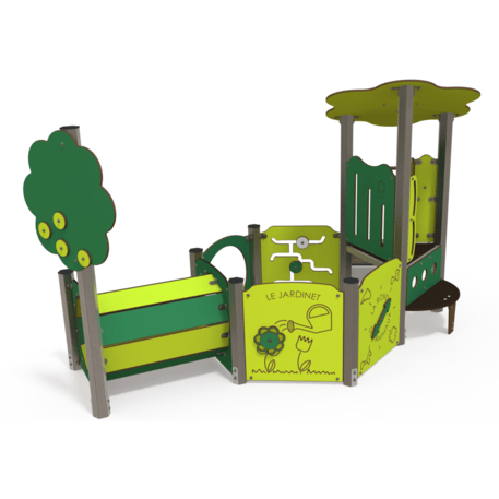 Vaikų žaidimų aikštelių įranga Baby linija – mažiesiems 'MBG-2084_BA 06-1043-A15'