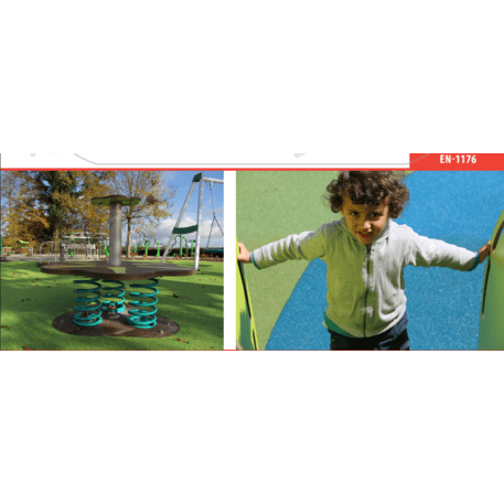 Spyruokliukas vaikų žaidimų aikštelėms 'MBG-1126_RE 330-14'