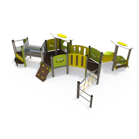 Vaikų žaidimų aikštelių įranga Baby linija – mažiesiems 'MBG-2124_BA 06-3006-A97'