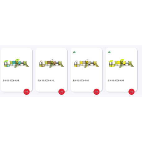 Vaikų žaidimų aikštelių įranga Baby linija – mažiesiems 'MBG-2124_BA 06-3006-A97'