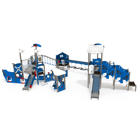  Vaikų žaidimo aikštelės kompleksas, kolekcija 'Piratų laivas / MBG-1222_CI 12-7001-T02'