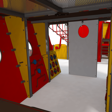  Vaikų žaidimo aikštelės kompleksas, kolekcija 'Piratų laivas / MBG-1232_CI 15-1007-T01'