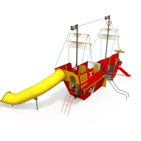  Vaikų žaidimo aikštelės kompleksas, kolekcija 'Piratų laivas / MBG-1232_CI 15-1007-T01'