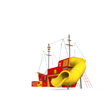  Vaikų žaidimo aikštelės kompleksas, kolekcija 'Piratų laivas / MBG-1232_CI 15-1007-T01'