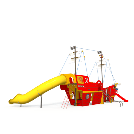  Vaikų žaidimo aikštelės kompleksas, kolekcija 'Piratų laivas / MBG-1232_CI 15-1007-T01'