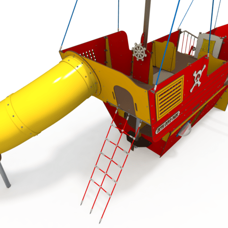  Vaikų žaidimo aikštelės kompleksas, kolekcija 'Piratų laivas / MBG-1232_CI 15-1007-T01'