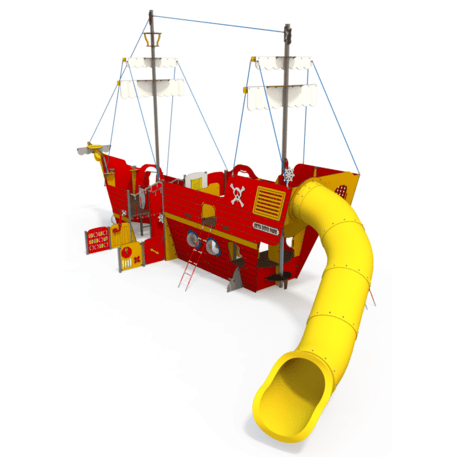  Vaikų žaidimo aikštelės kompleksas, kolekcija 'Piratų laivas / MBG-1232_CI 15-1007-T01'