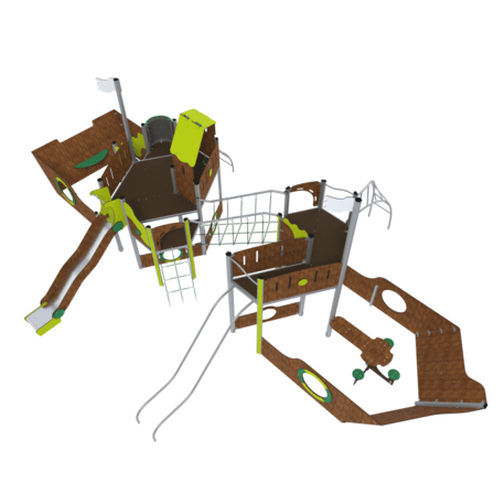  Vaikų žaidimo aikštelės kompleksas, kolekcija 'Piratų laivas / MBG-1241_CI 15-2003-T03'