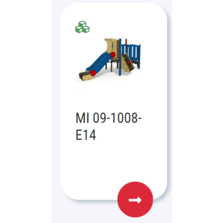 Žaidimų aikštelių kompleksas vaikams nuo 2 metų amžiaus – kolekcija 'MINI / MBG-2157_MI 09-1008-E99'