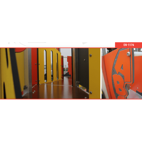 Žaidimų aikštelių kompleksas vaikams nuo 2 metų amžiaus – kolekcija 'MINI / MBG-2157_MI 09-1008-E99'