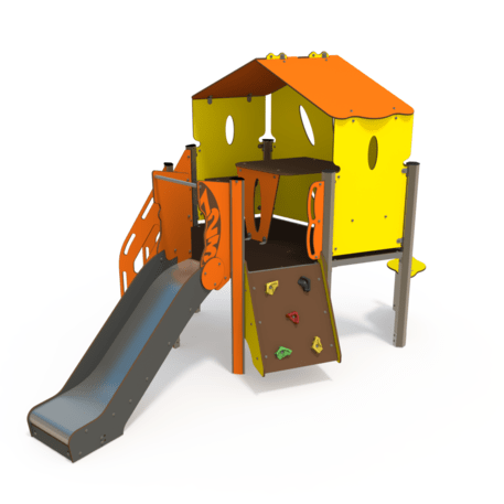 Žaidimų aikštelių kompleksas vaikams nuo 2 metų amžiaus – kolekcija 'MINI / MBG-2177_MI 09-1020-N22'