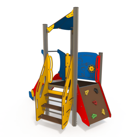 Žaidimų aikštelių kompleksas vaikams nuo 2 metų amžiaus – kolekcija 'MINI / MBG-2187_MI 09-1037-H99'