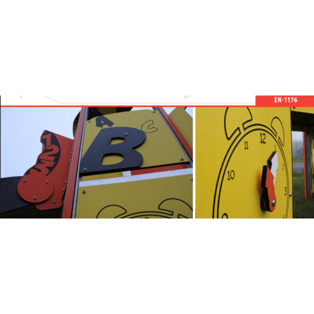 Žaidimų aikštelių kompleksas vaikams nuo 2 metų amžiaus – kolekcija 'MINI / MBG-2187_MI 09-1037-H99'