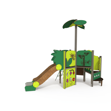 Žaidimų aikštelių kompleksas vaikams nuo 2 metų amžiaus – kolekcija 'MINI / MBG-2197_MI 09-1041-P15'