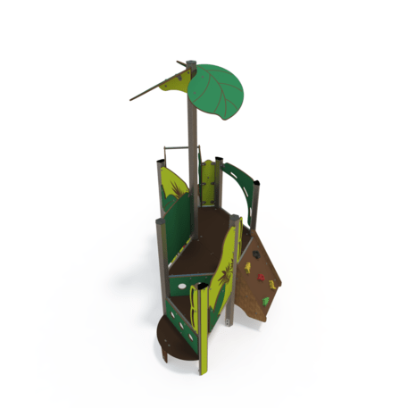 Žaidimų aikštelių kompleksas vaikams nuo 2 metų amžiaus – kolekcija 'MINI / MBG-2197_MI 09-1041-P15'