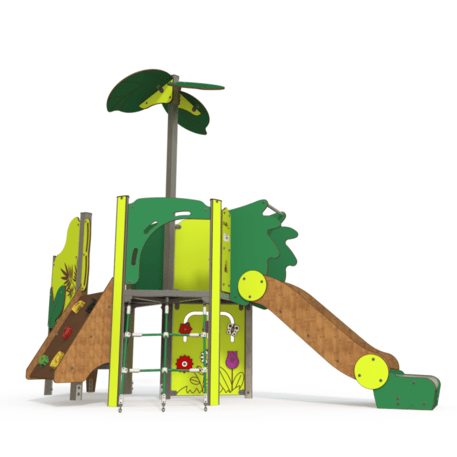 Žaidimų aikštelių kompleksas vaikams nuo 2 metų amžiaus – kolekcija 'MINI / MBG-2197_MI 09-1041-P15'