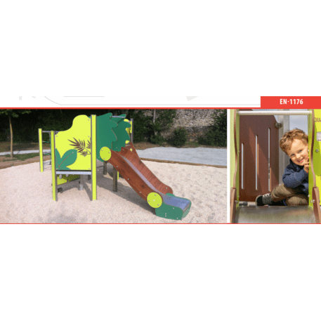 Žaidimų aikštelių kompleksas vaikams nuo 2 metų amžiaus – kolekcija 'MINI / MBG-2197_MI 09-1041-P15'