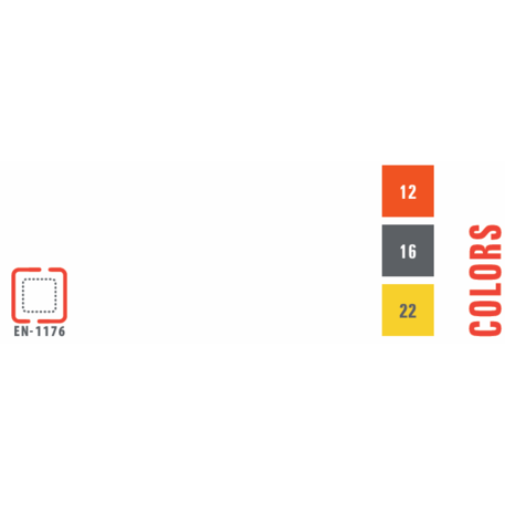 Žaidimų aikštelių kompleksas vaikams nuo 2 metų amžiaus – kolekcija 'MINI / 'MBG-2265_MI 09-2065-N22'