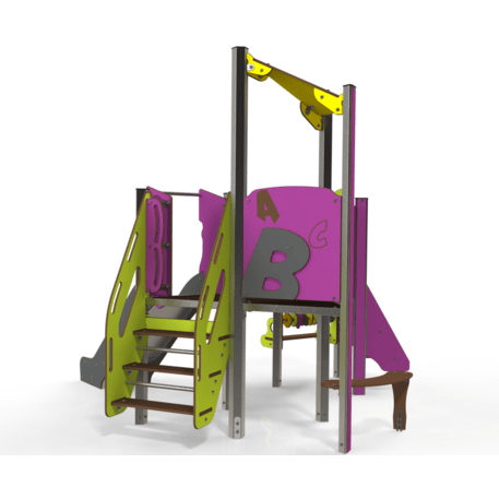 Žaidimų aikštelių kompleksas vaikams nuo 2 metų amžiaus – kolekcija 'MINI / MBG-2204_MI 09-2001-N99'