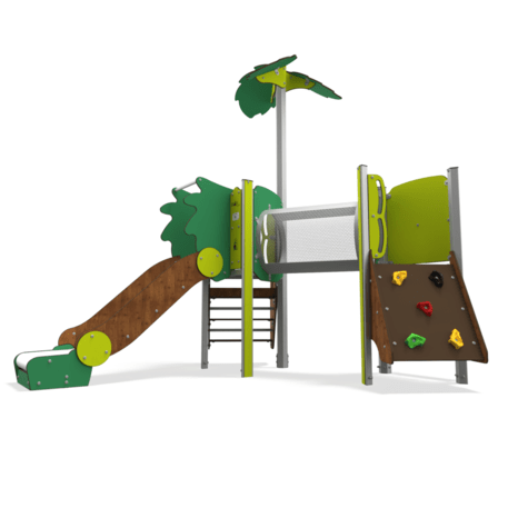Žaidimų aikštelių kompleksas vaikams nuo 2 metų amžiaus – kolekcija 'MINI / MBG-2209_MI 09-2003-P15'
