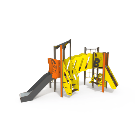 Žaidimų aikštelių kompleksas vaikams nuo 2 metų amžiaus – kolekcija 'MINI / MBG-2221_MI 09-2008-N22'
