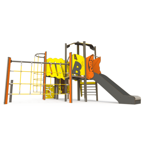 Žaidimų aikštelių kompleksas vaikams nuo 2 metų amžiaus – kolekcija 'MINI / MBG-2221_MI 09-2008-N22'