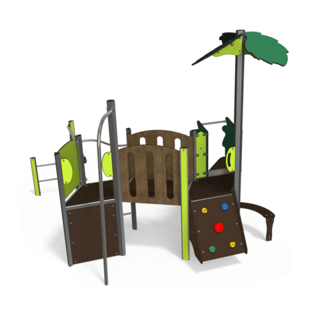 Žaidimų aikštelių kompleksas vaikams nuo 2 metų amžiaus – kolekcija 'MINI / MBG-2227-MI 09-2010-P15'